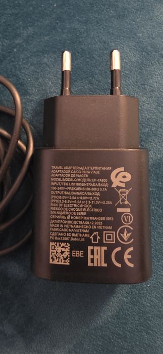 Super fast charger 25W usb C iPhone/Samsung