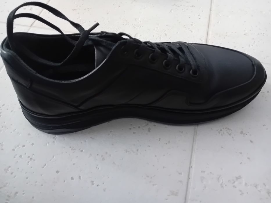 Кожени обувки Карло Фонте