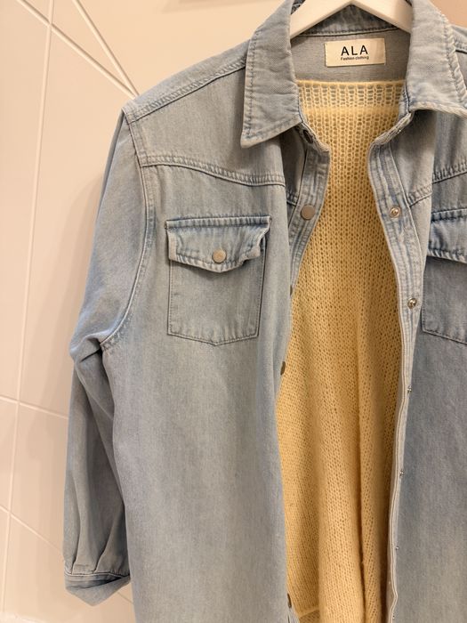 Джинсовая рубашка