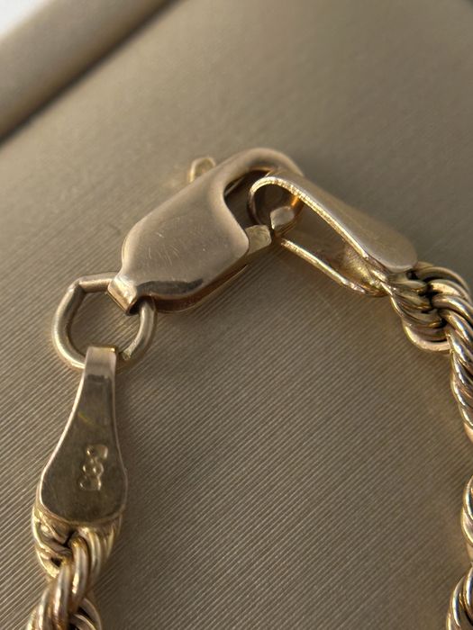 Золотая браслет/техно голд