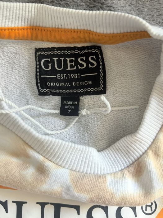 Детска блуза с дълъг ръкав Guess