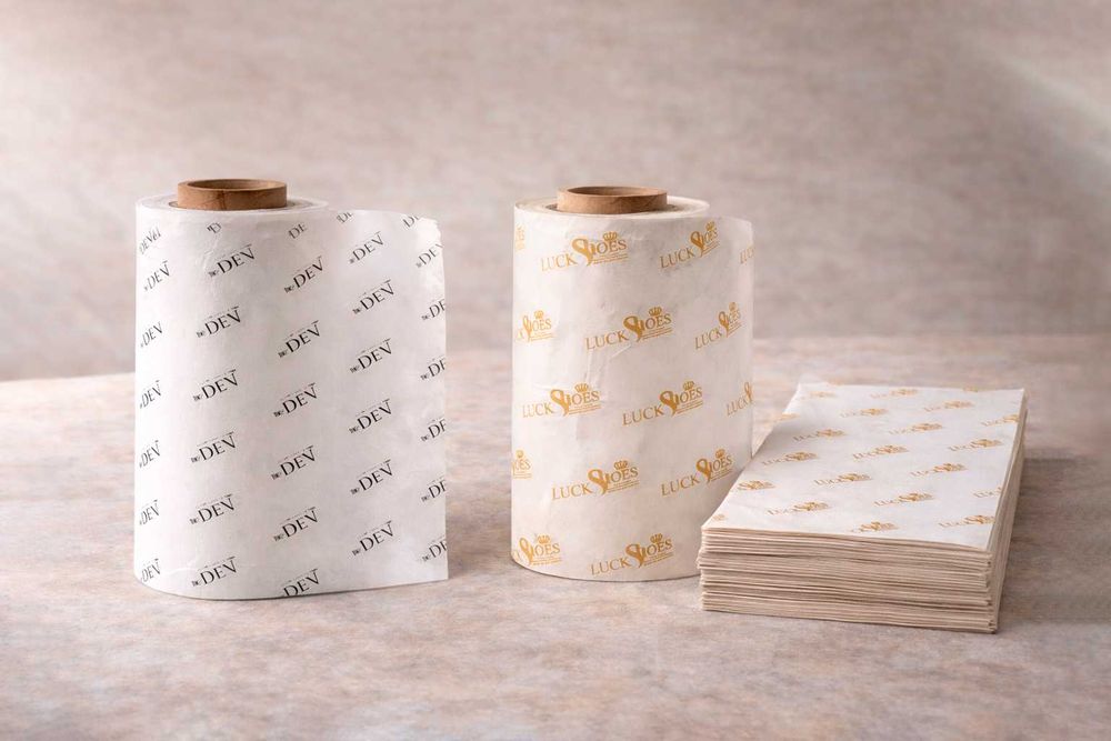 Упаковочная бумага брендированная