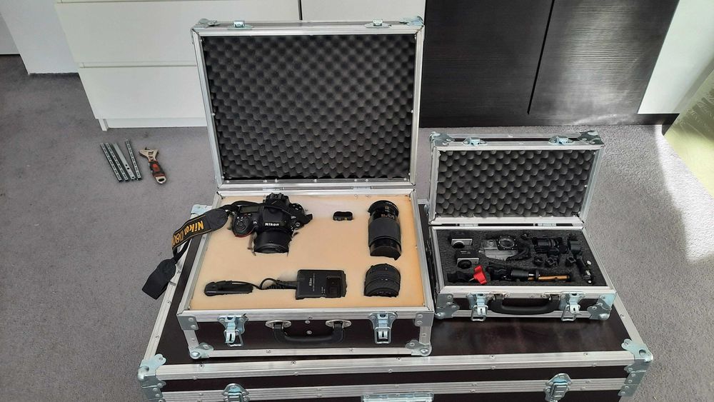 3 Flight Case echipamente foto/instrumente muzicale