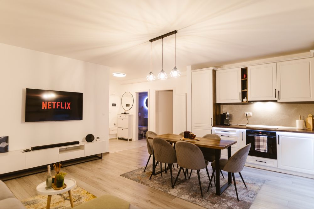 Apartament modern 2 camere | Maurer Residence | Complet mobilat și utilat | Loc de parcare + boxă | 146.500€