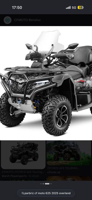Cf moto 625 lada spate +parbriz