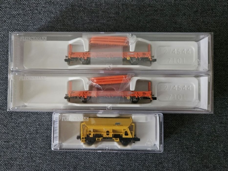 Trenulet 3x Vagon Fleischmann N Noi