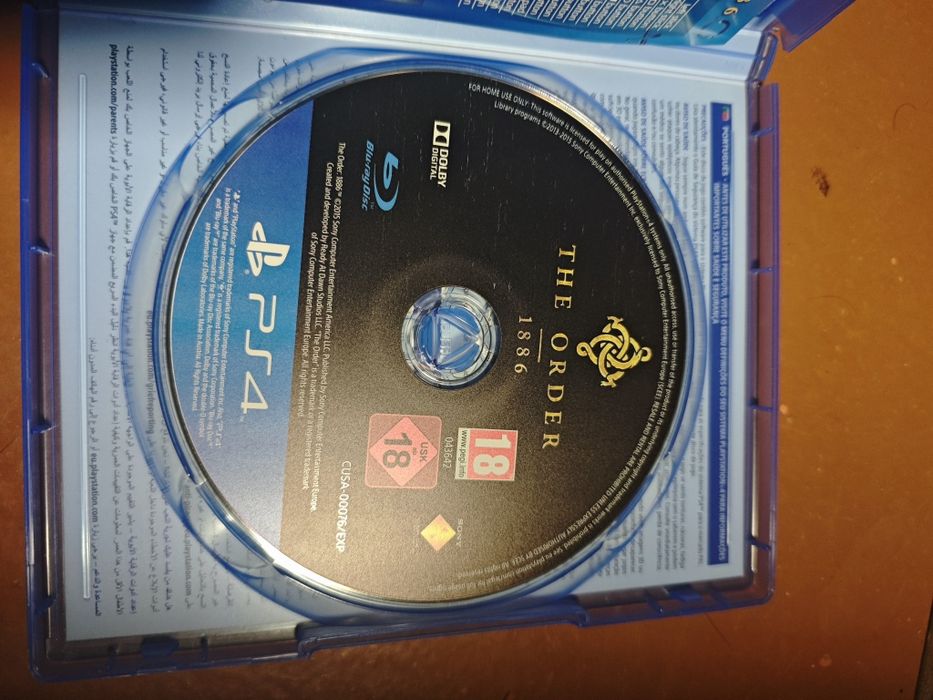 Диск на пс4 игра