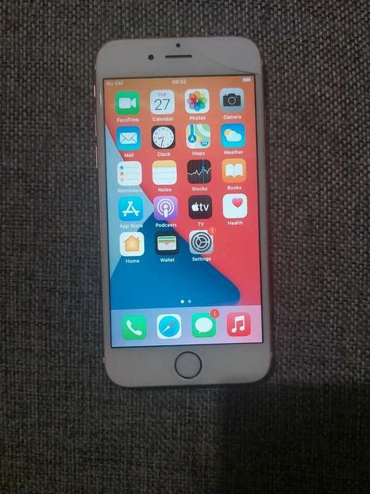 Iphone 6s roz, baterie noua
