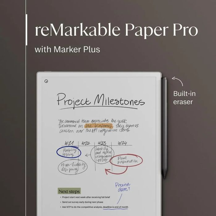 Remarkable Paper Pro + Marker Plus + Book Folio