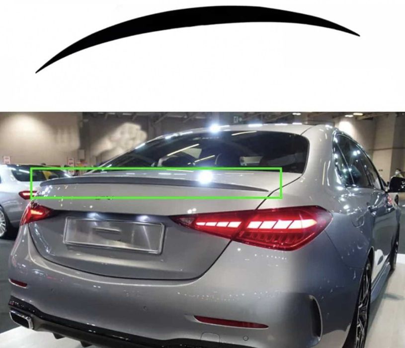 мерцедес в206 спойлер за багажник амг / mercedes w206 spoiler amg