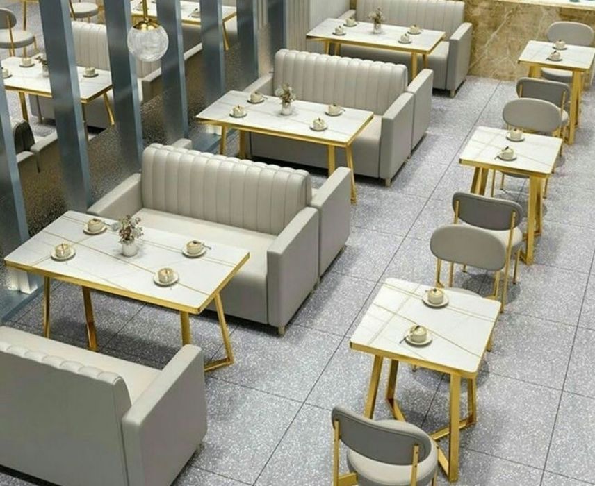 Kafe va restaranlar uchun yumshoq mebel