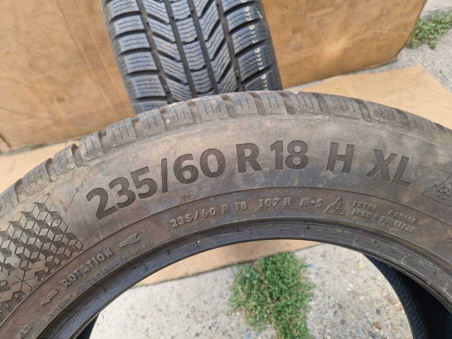 2 Continental R18 235/60 Зимни гуми  DOT2522