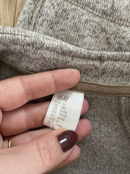 Set polar si pantaloni H&m , 74