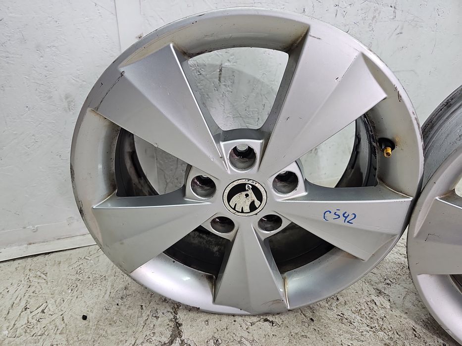 Set jante aliaj Skoda Octavia 3 (5E3) [Fabr 2012-2020] Berlina 5E06010