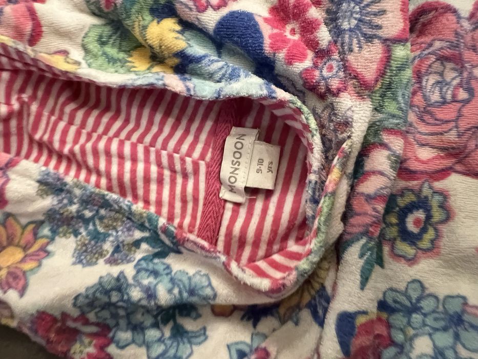 Детско пончо хавлия халат рамер 9-10 Monsoon