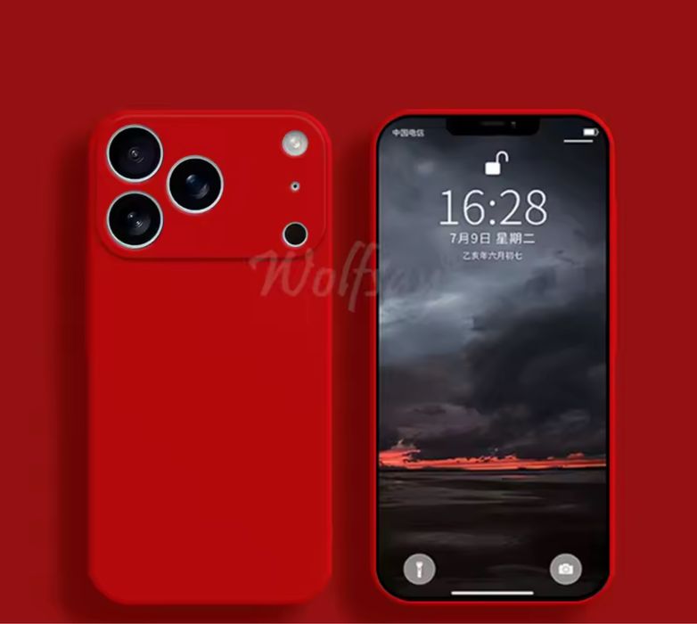Iphone 17/17 AIR/17 PRO/17 PRO MAX - Husa Soft Alcantara Folie Sticla