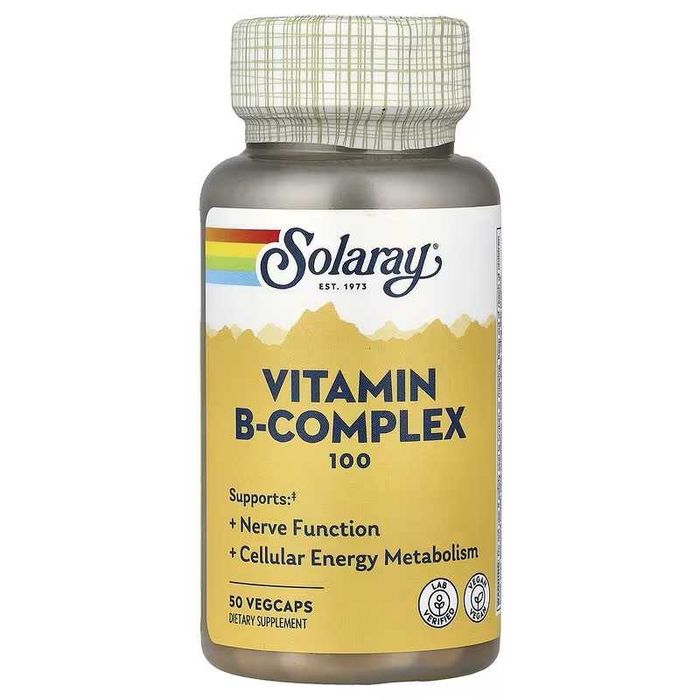 Solaray Vitamin B-Complex Комплекс витаминов группы B 100