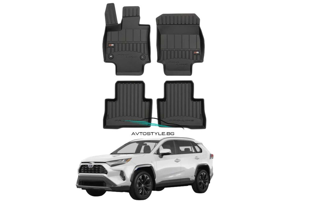 Гумени стелки за Toyota RAV 4 след 2019 г. ProLine 3D