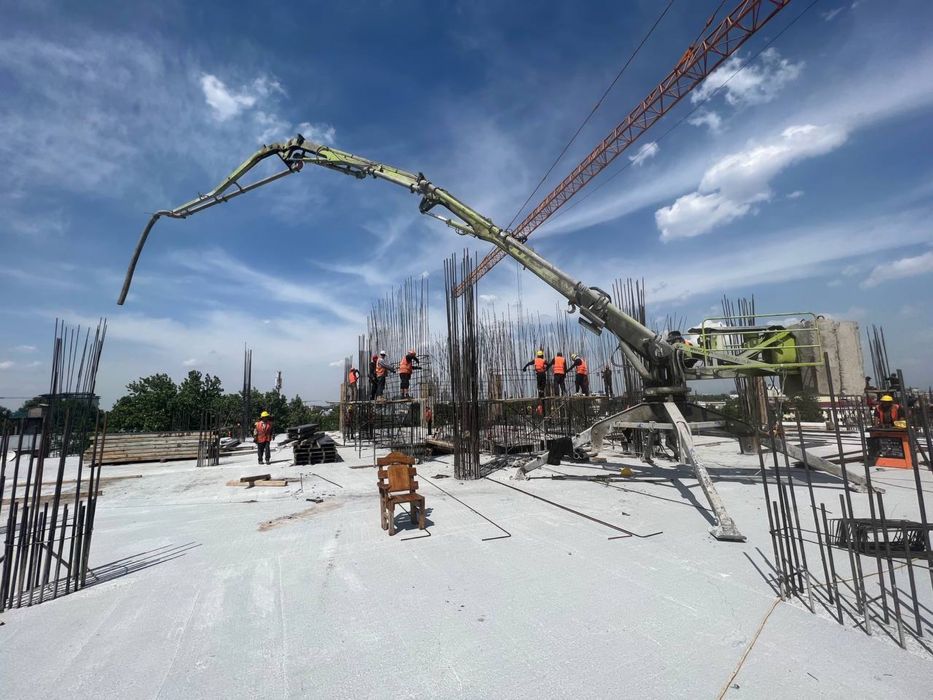 Аренда Стационарного Бетононасоса