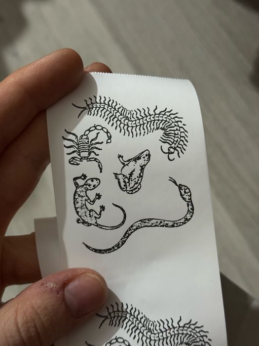 Мини термопринтер