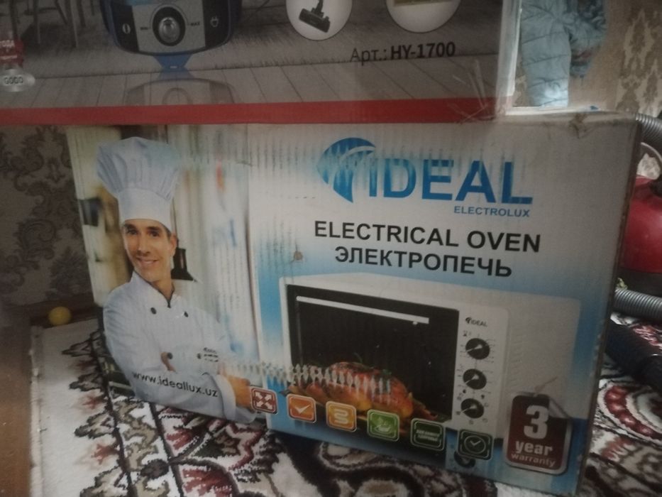 Mikro tulqinli pech karopka yangi garantasi bn bor