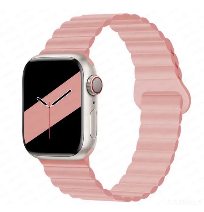 Curea Ceas Apple Watch Imitatie Piele Lether Incarcator Husa Folie