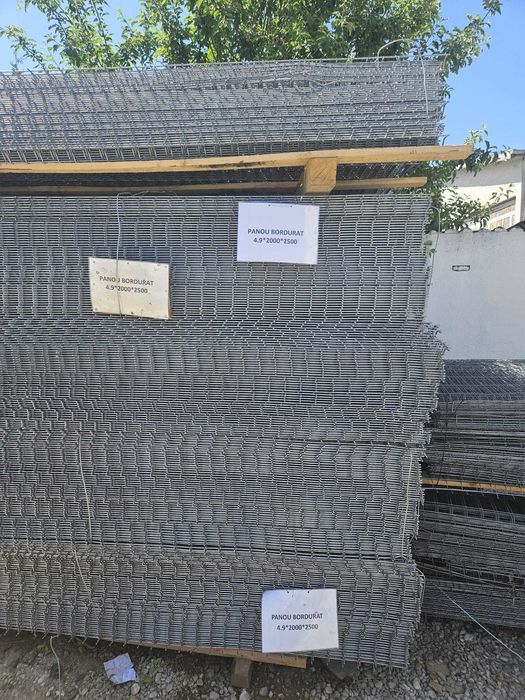 PLasa/ panou bordurat /TEAVA/ STALP 3.5-4.9MM/Zincat /Verde/Gri