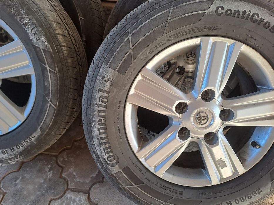 285/60/18 диск с шинами на TLC 200