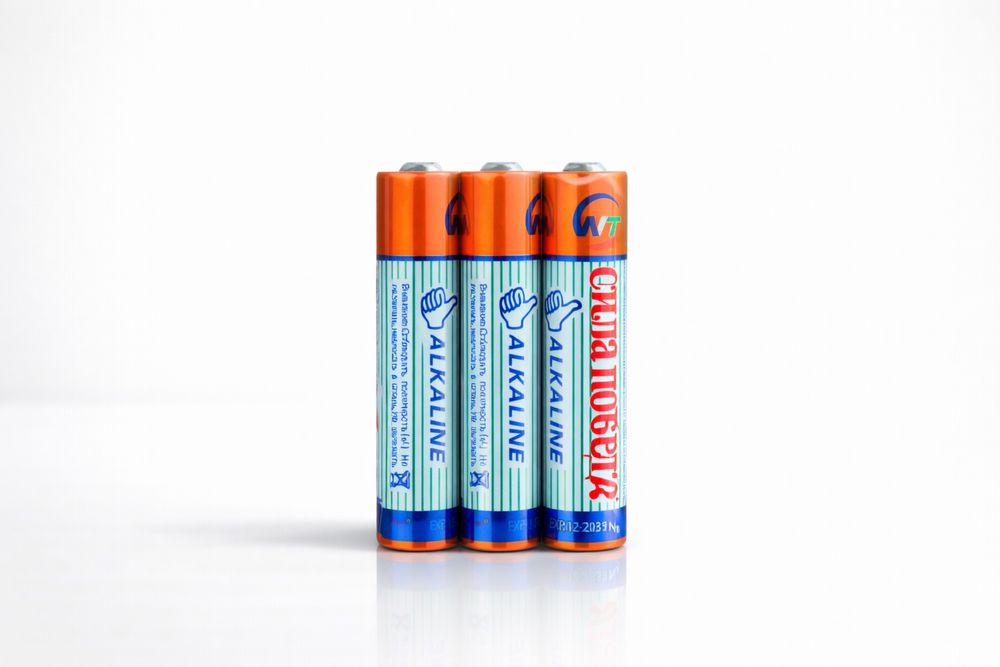 Батарейки AAA щелочные набор 60 шт для техники