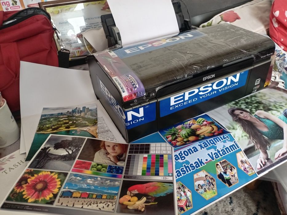 Epson P50 dyuzi 100% rasmlarga qarang chiqarishi idialni. Prabegi 1450