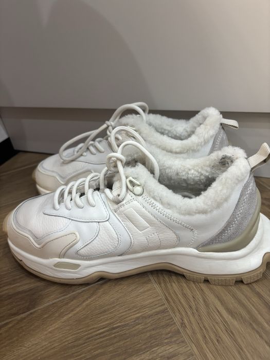 Кроссовки меховые massimo dutti