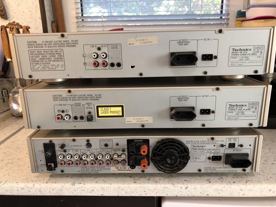 Technics SA-E10 система