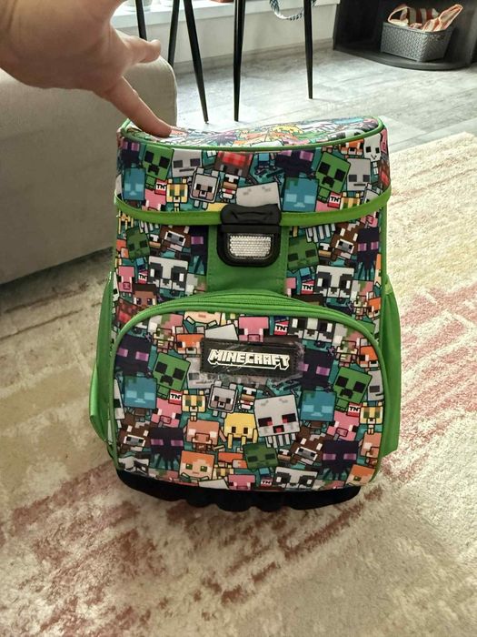 Ученически сет Раница Minecraft Ergonomic - 3 части
