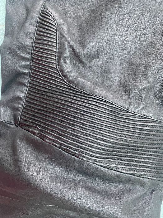 Balmain for H&M-Pantaloni piele naturală