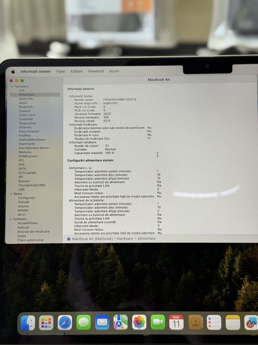 MacBook Air 13" 256GB 16RAM