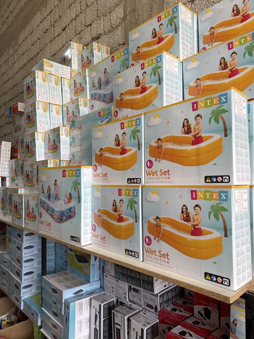 Бассейны INTEX в ассортименте и крышки на бассейн