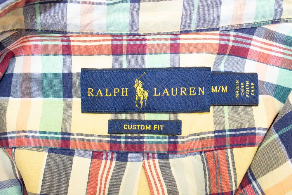 Ralph Lauren оригинална мъжка риза с дълъг ръкав каре М