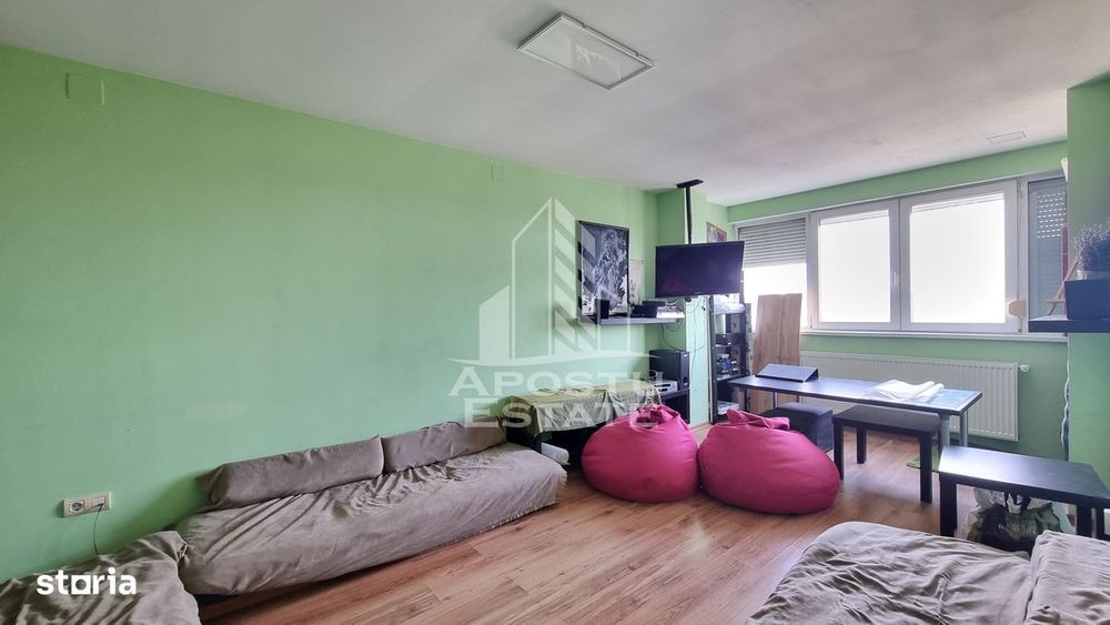 Apartment 3 camere de vanzare, centrala proprie, Cetatii, Timisoara — fotografia 1