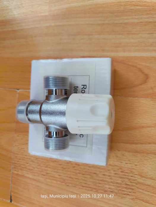 Robinet amestec termostat 3/4 inch, din alamă,(Super Ofertă).