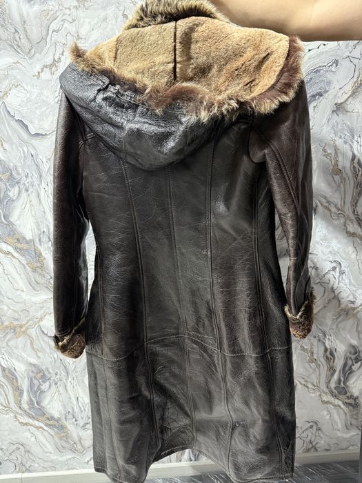 Дубленка кожаная на 44-46 р.