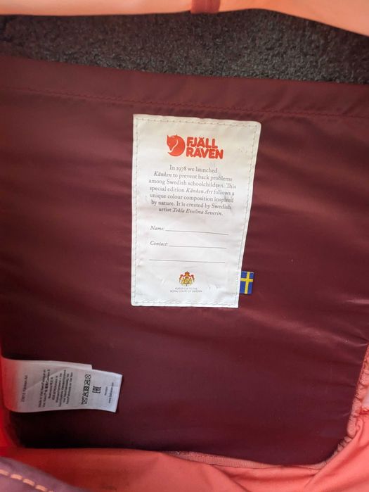 Fjallraven раница, оригинална