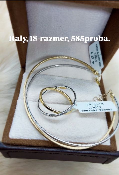 Franco fontana Italy koltso s brasletom 8,27gr, 18-razmer 14k.