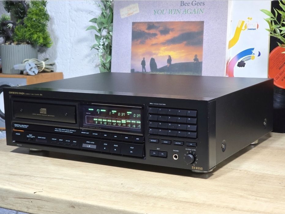 Cd player ONKYO integra DX-6550, hi-end, vârf de serie, argintiu Black