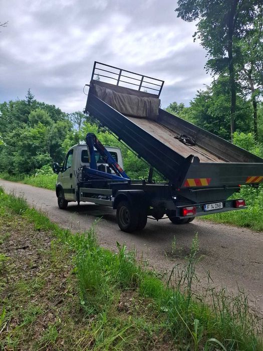 Iveco 50C15 detarat la 3,5 tone cu macara