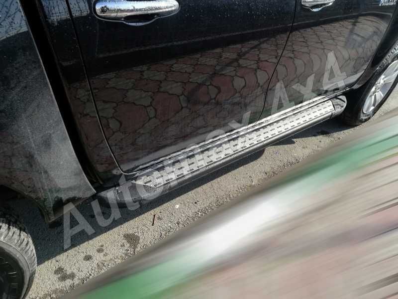 Praguri auto, trepte laterale din aluminiu