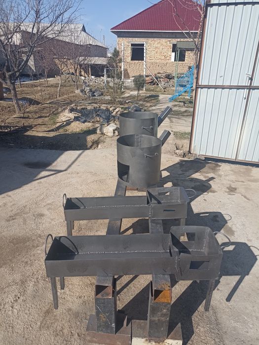 Қазан ошақ Мангал шамбур