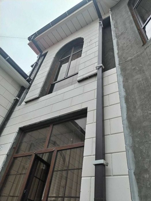 Фасадный панель травертин термопонель фибропонль ФЦП Астана