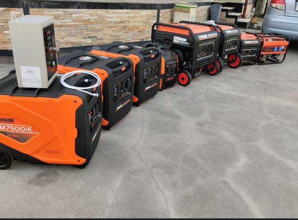 Генератор Инверторный бензиновый  3kW--9kW GENERATOR
