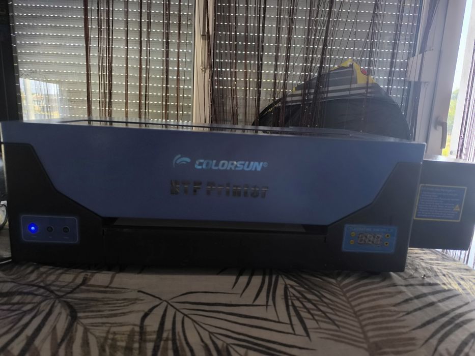 DTF принтер Colorsun (базиран на Epson L1390) + мастила, хартия и тениски – Готов бизнес!