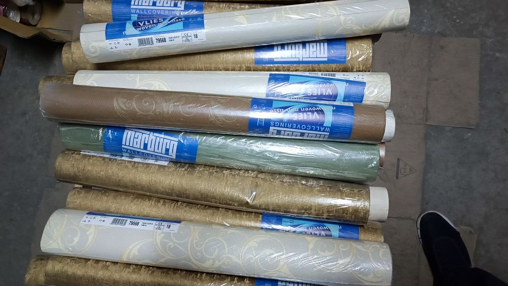 Обои. Флизериновые.  Германия. Супермоющиеся. От 6 до 14 рулонов